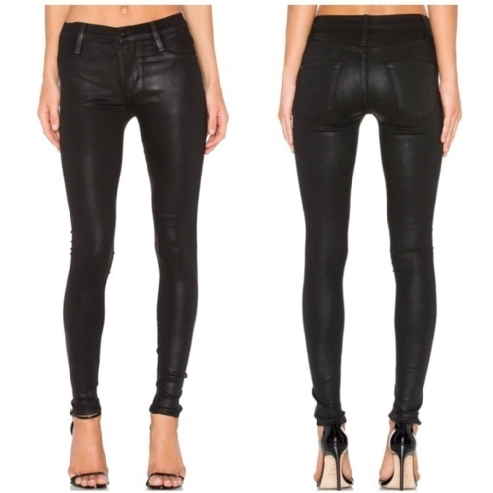 JAMES JEANS Twiggy Coated Skinny Jeans. EUC.